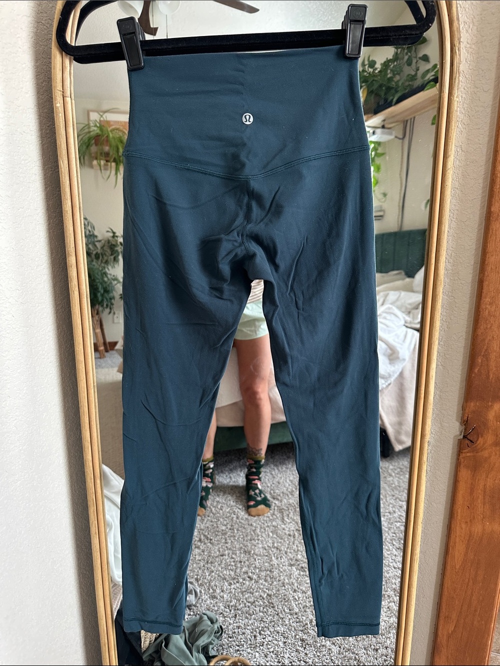 Lululemon High-Waist Performance Leggings - Dark Teal - Picture 2 of 2